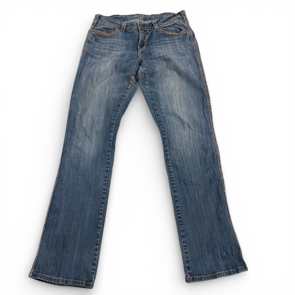 Women’s Cowgirl Tuff Bootcut Denim Jeans Size W 32 x L 37
